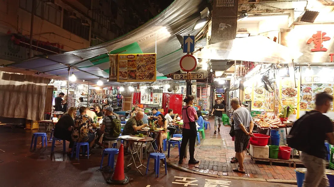 Temple Street Night Market, Hong Kong