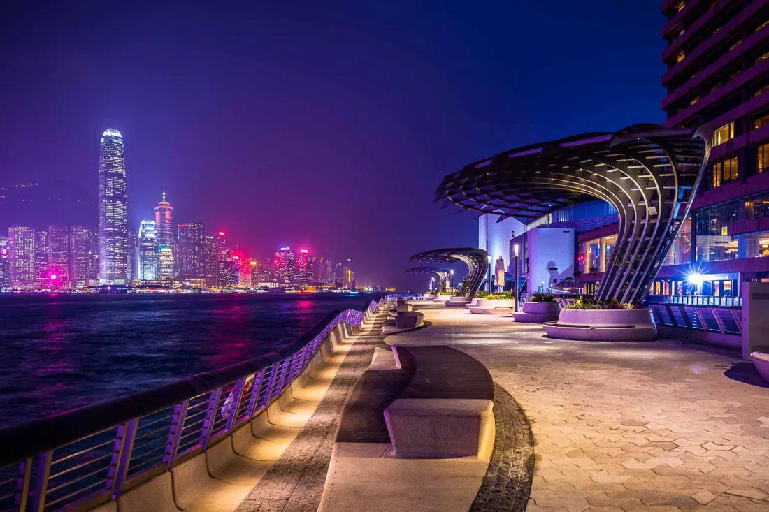 Tsim Sha Tsui Promenade and the Avenue of Stars, Hong Kong