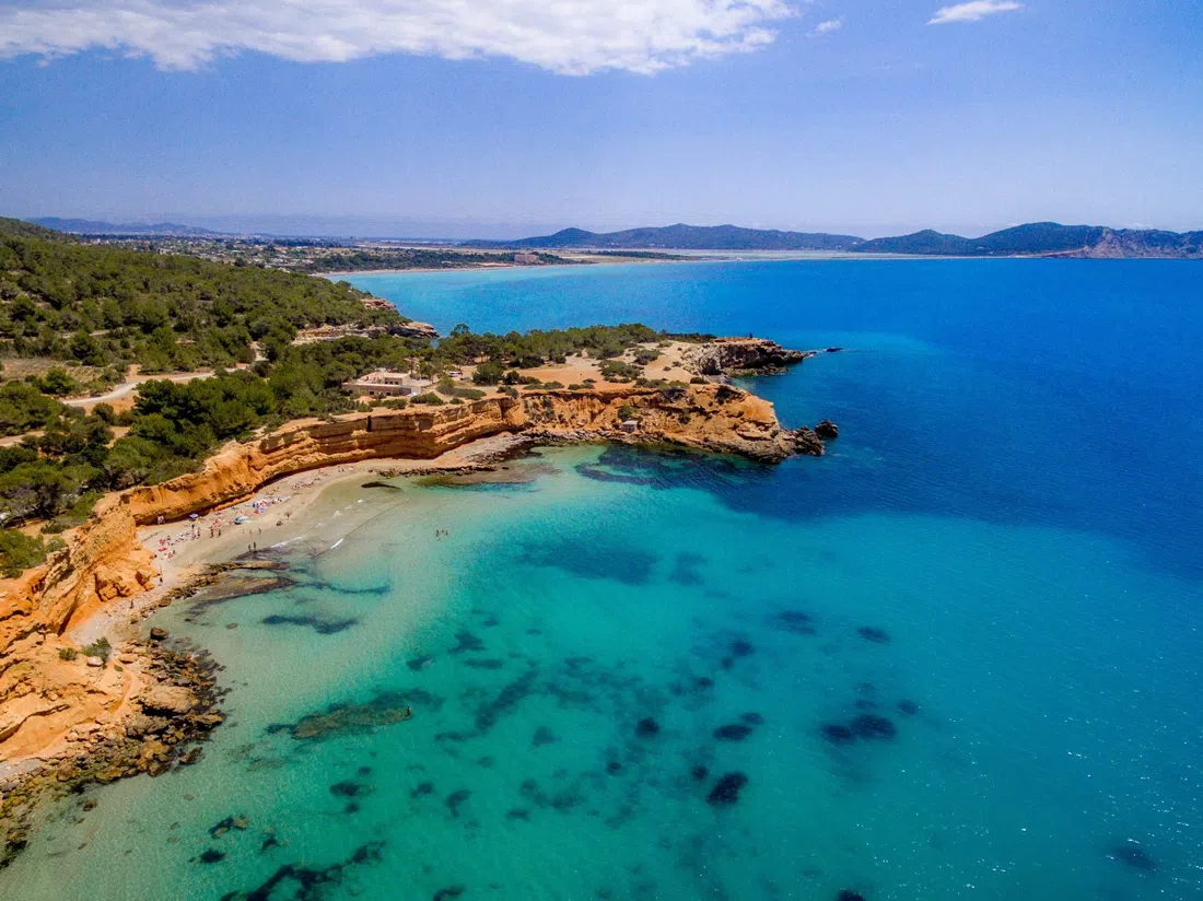 Platja des Jondal (Cala Jondal beach), Ibiza