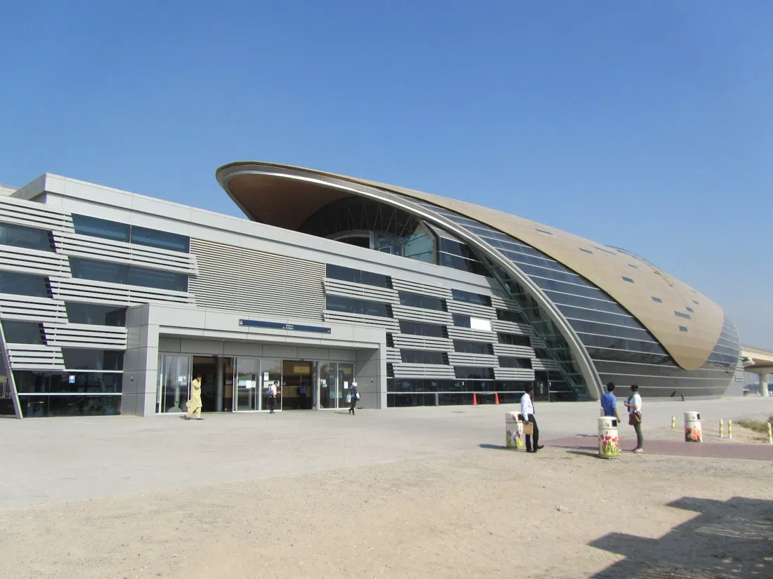 RTA Dubai Metro Red Line and the Ibn Battuta shuttle, Dubai