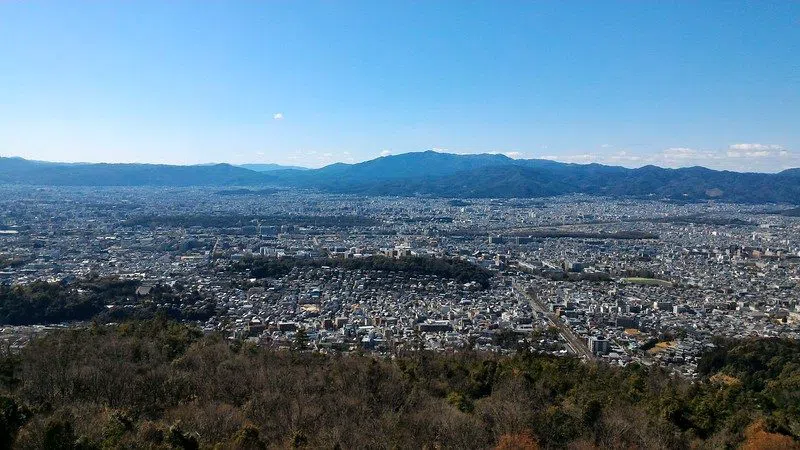 Daimonji-yama fire beds (trail from Ginkaku-ji), Kyoto