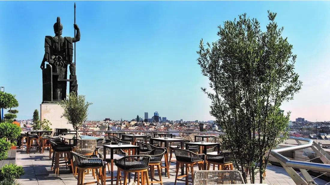 Azotea del Círculo (Círculo de Bellas Artes rooftop), Madrid