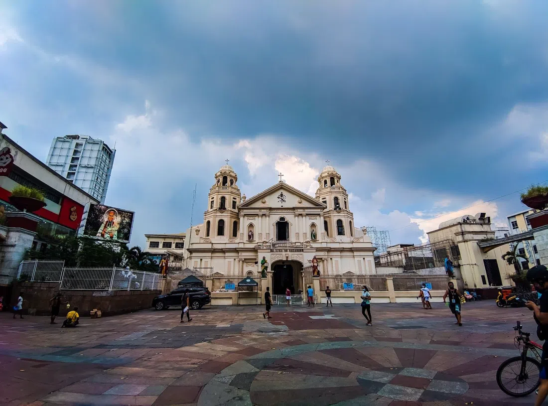 Quiapo Market and Plaza Miranda, Manila