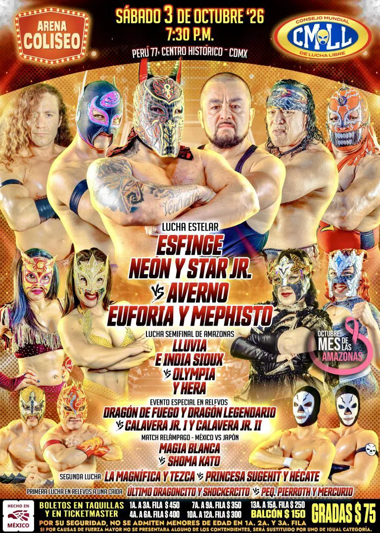 Arena México (CMLL), Mexico City