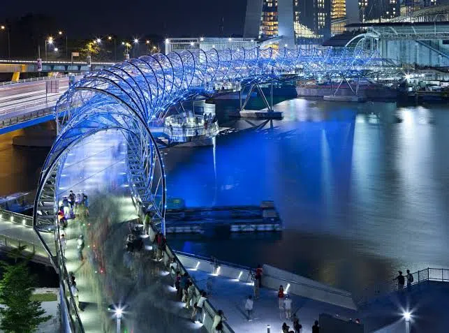 Helix Bridge, Singapore