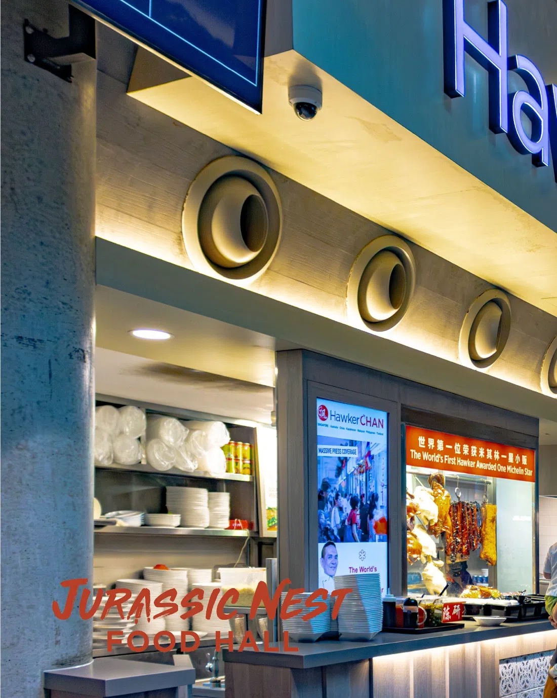 Jurassic Nest Food Hall, Singapore