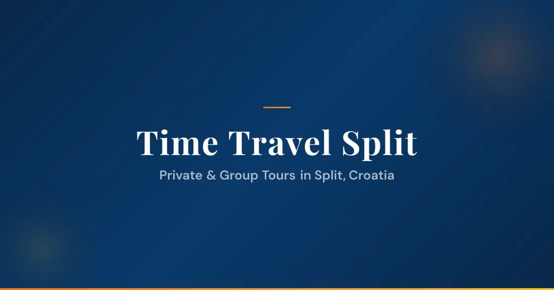 Split Evening Walking Tour (Time Travel Dalmatia), Split