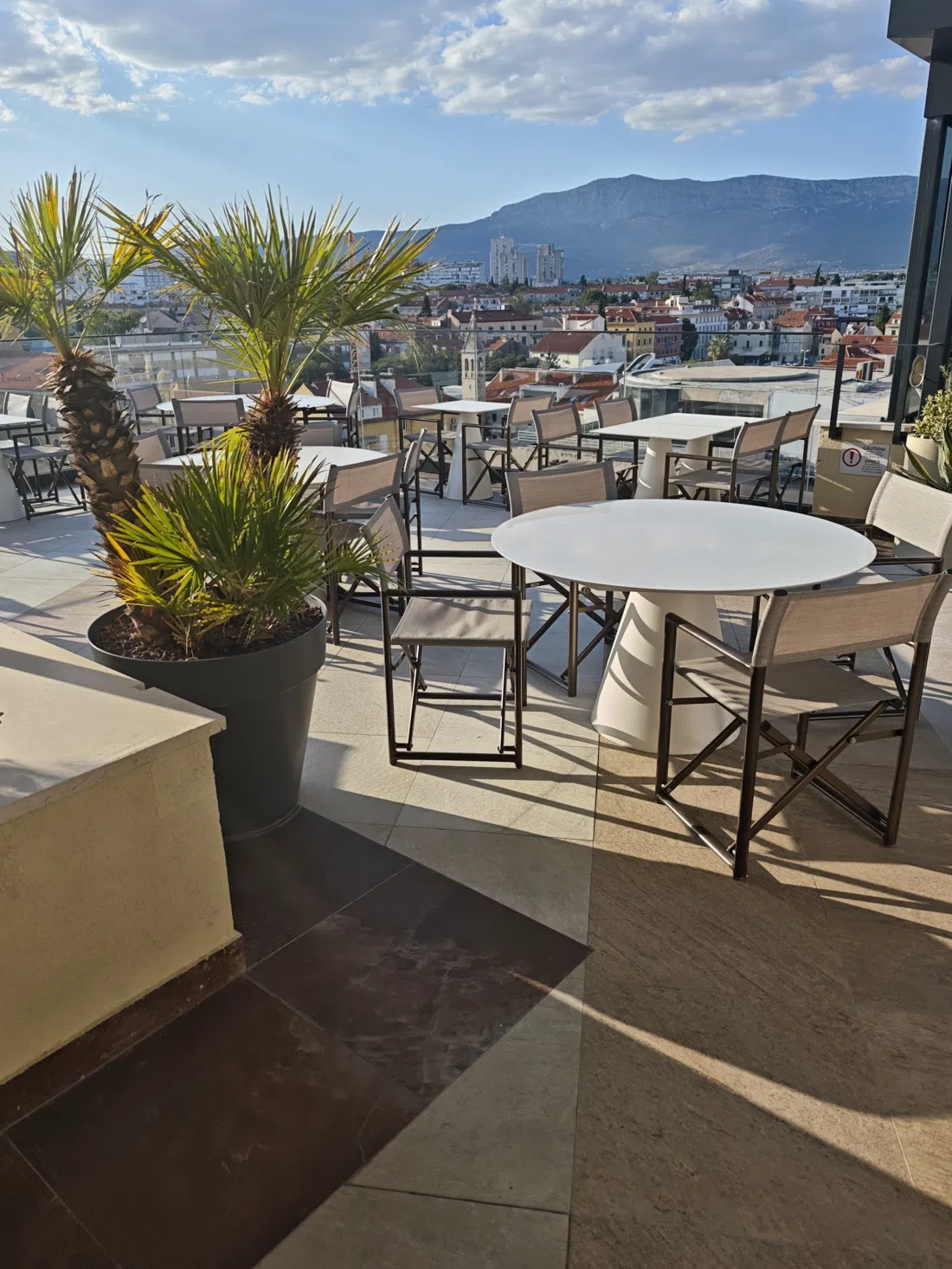 Split Rooftop Bar at Cornaro Hotel, Split