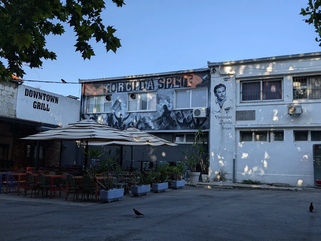 Klub navijača Hajduka Torcida Split (supporters' club HQ & shop), Split