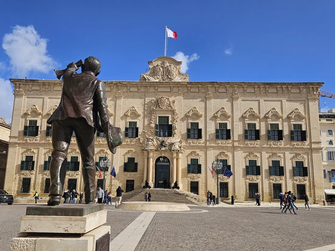 Auberge de Castille (Office of the Prime Minister), Valletta